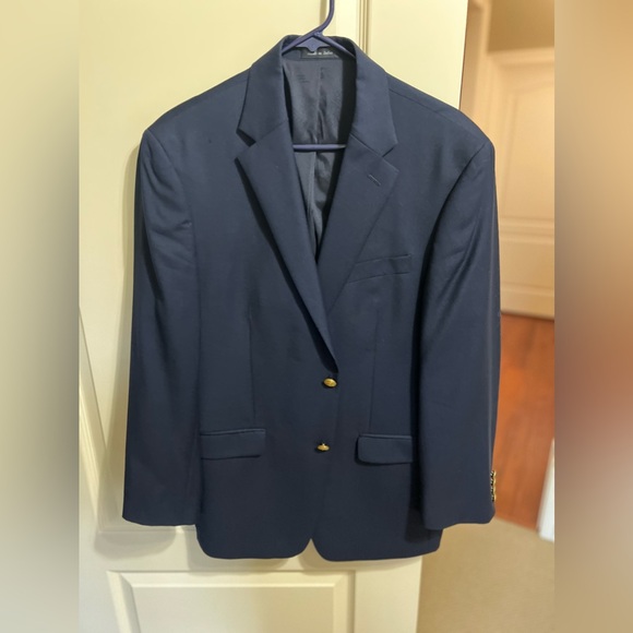 Ralph Lauren Navy Sports Coat - Picture 1 of 5